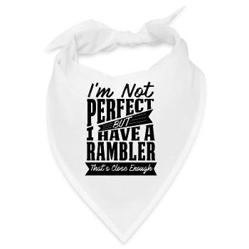 PERFEKT MIT RAMBLER CAR - Bandana - Weiß - Vorne