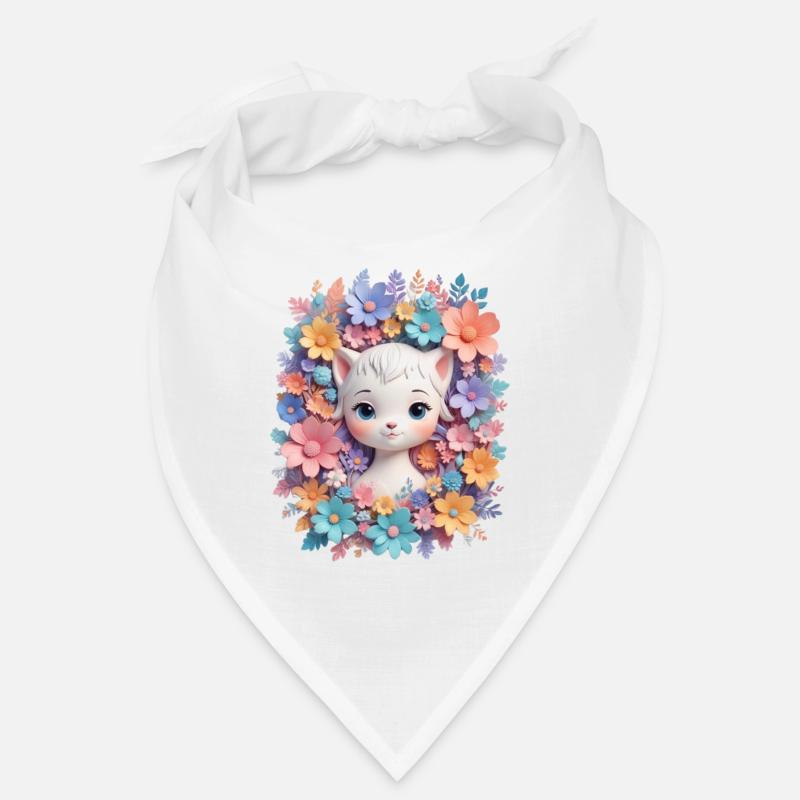 Chat heureux, maison heureuse Bandana