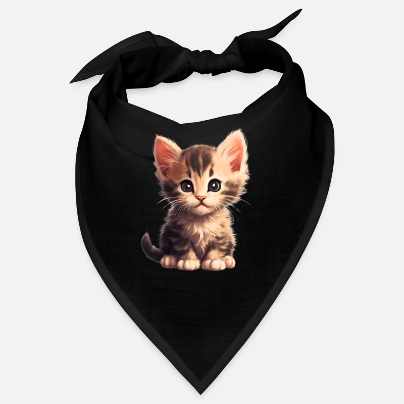 Kleines Kätzchen Bandana