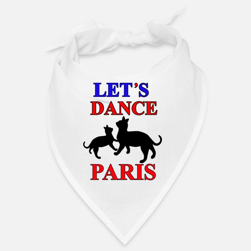 Laissez danser les chats à Paris Bandana