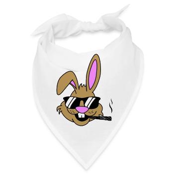 hase joint - Bandana - Weiß - Vorne