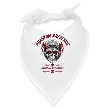 Phantom Presence, Haunting the Haters - Bandana - Weiß - Vorne
