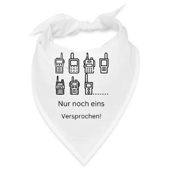 Nur noch ein. Versprochen - Bandana - Weiß - Vorne