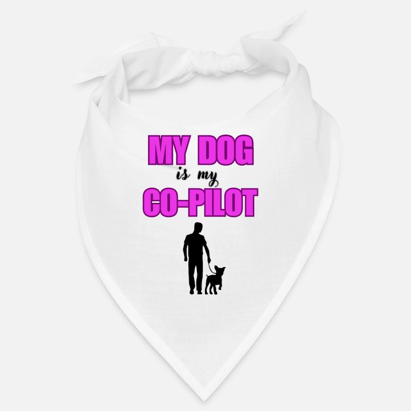 "My dog, my co-pilot" Bandana