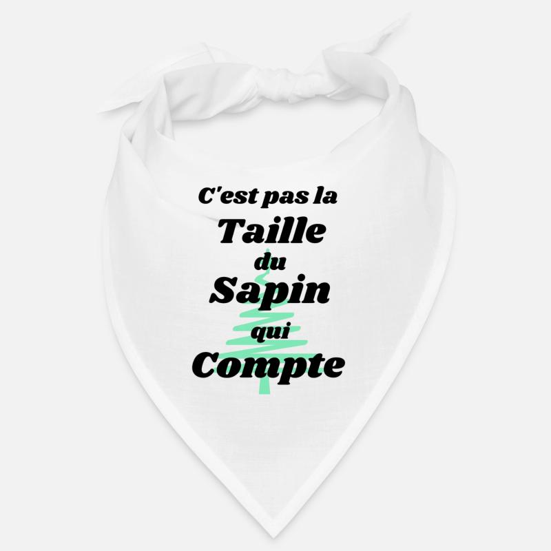 Noel - c est pas la taille du sapin qui compte Bandana