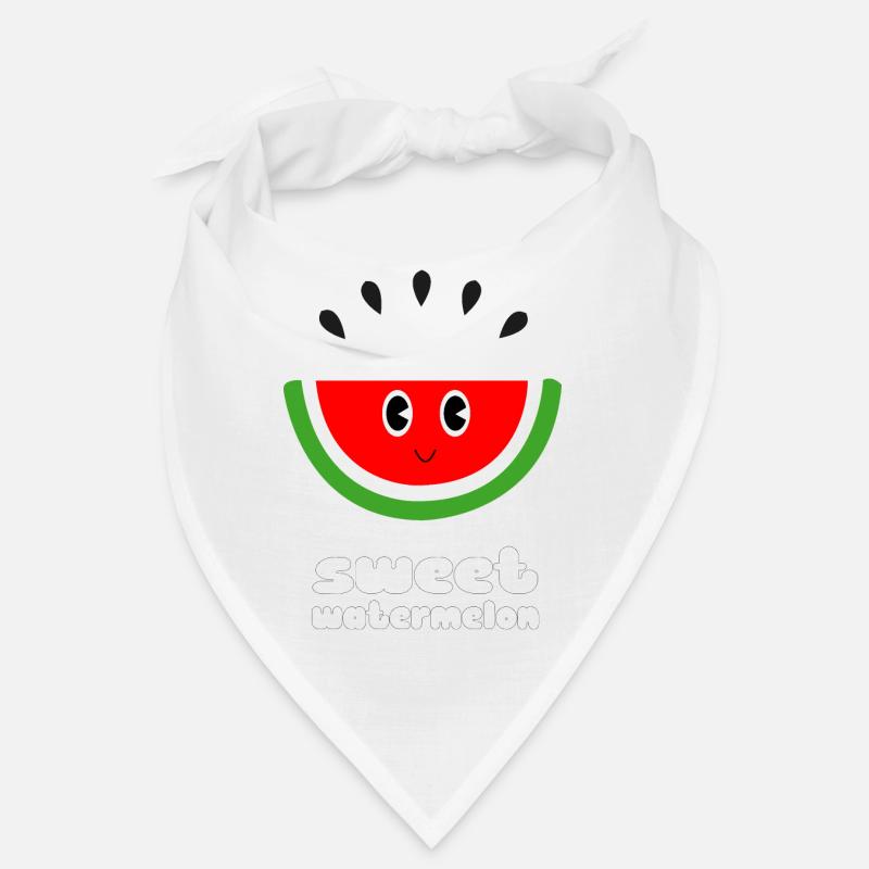 Pastèque sucrée - Bandana - blanc