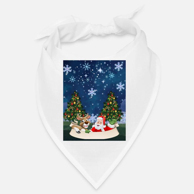 Weihnachtsmann-Spaß Bandana
