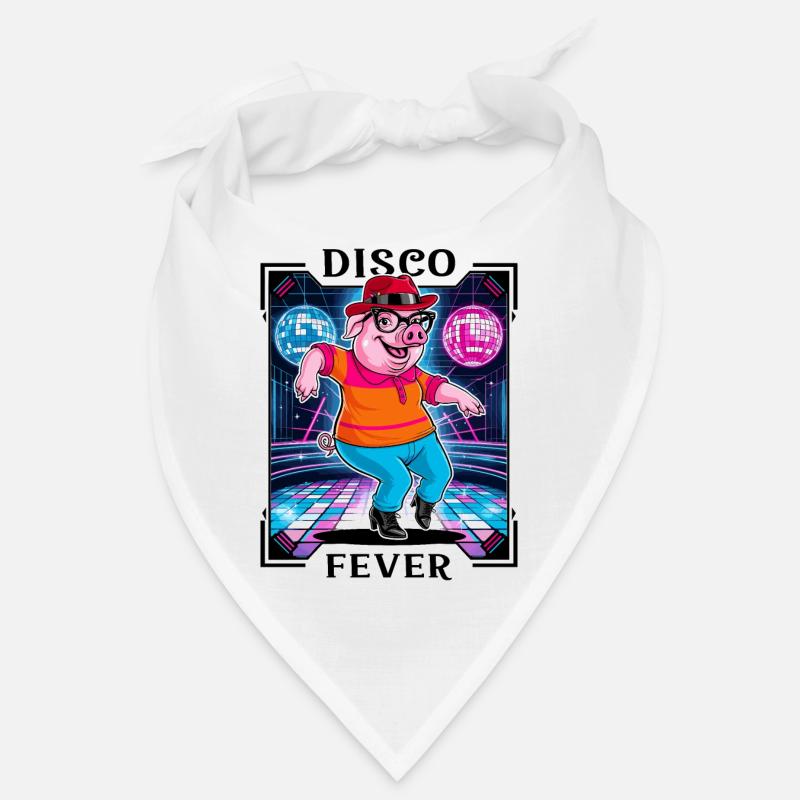 Cool Disco Pig Bandana