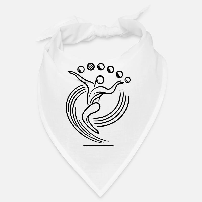 Juggling Juggler Logo Bandana