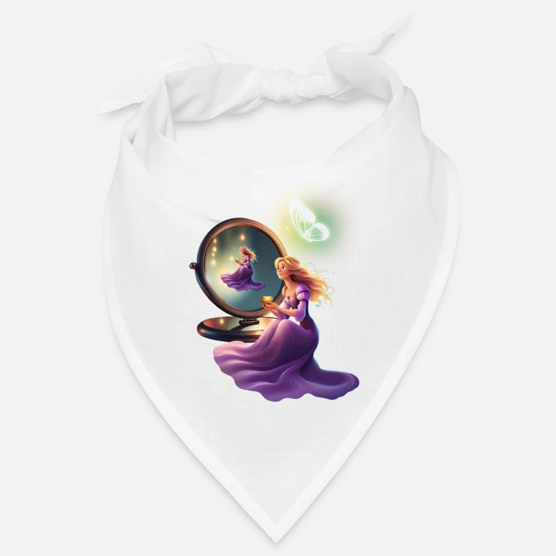 Princesse devant le miroir Bandana