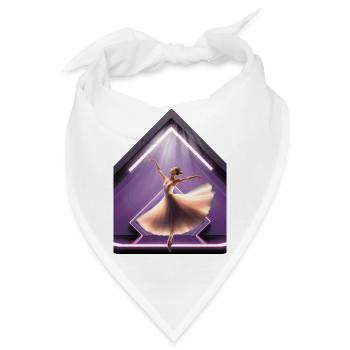 Ballerina - Bandana - Weiß - Vorne
