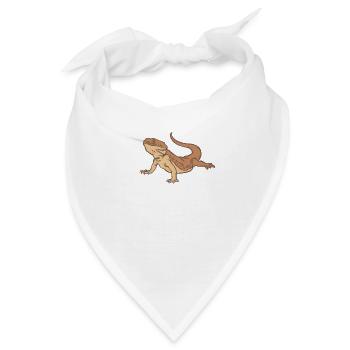 Bartagame - Bandana - Weiß - Vorne