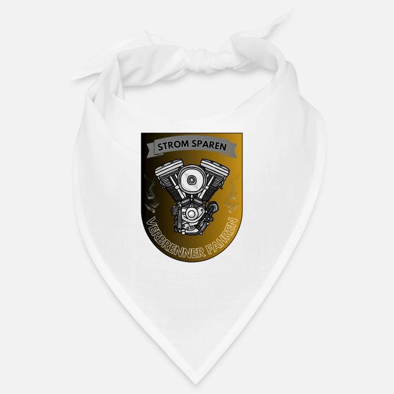 SAVE ELECTRICITY Drive combustion engine Bandana