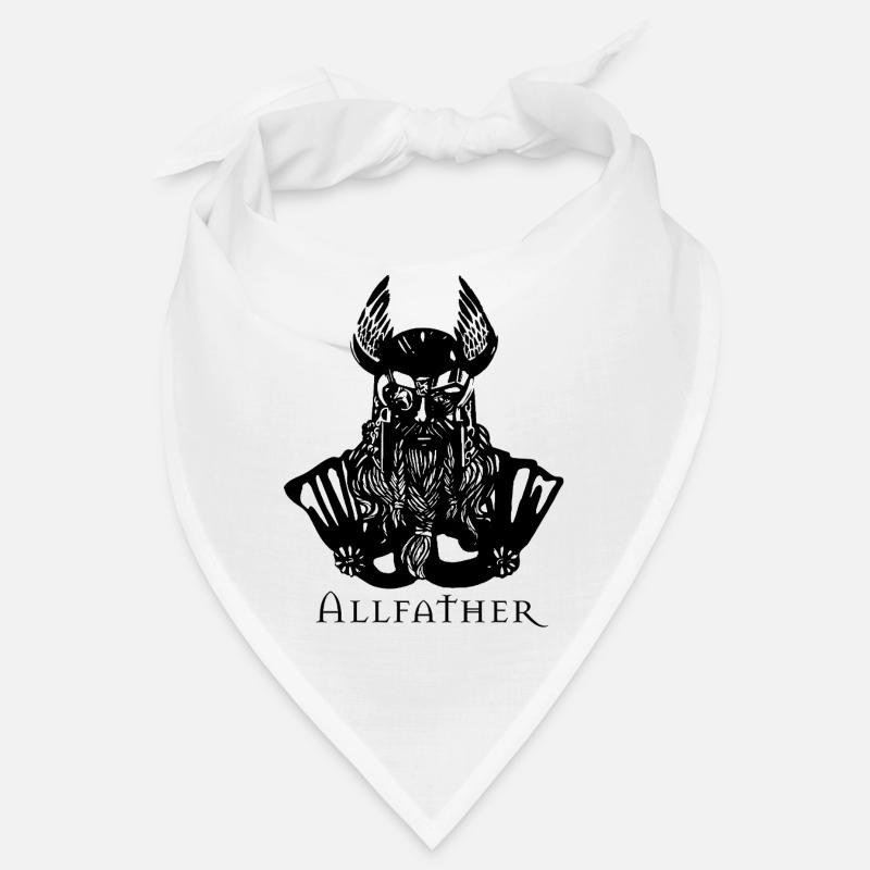 Nordischer Krieger Silhouette Bandana