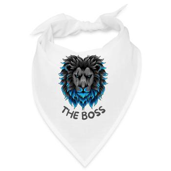 THE KING - Bandana - Weiß - Vorne