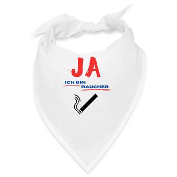 RAUCHER - Bandana - Weiß - Vorne