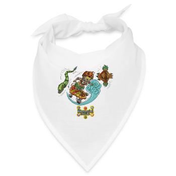Tiki Schlittschuh - Bandana - Weiß - Vorne
