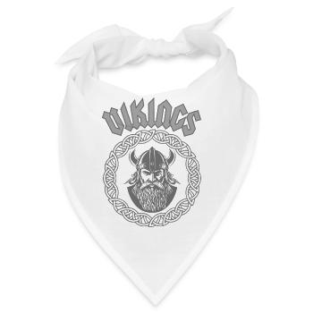 Vikings - Bandana - Weiß - Vorne
