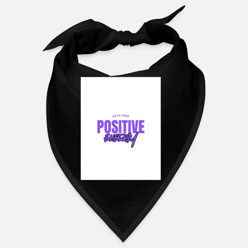 Blanc et violet Bandana