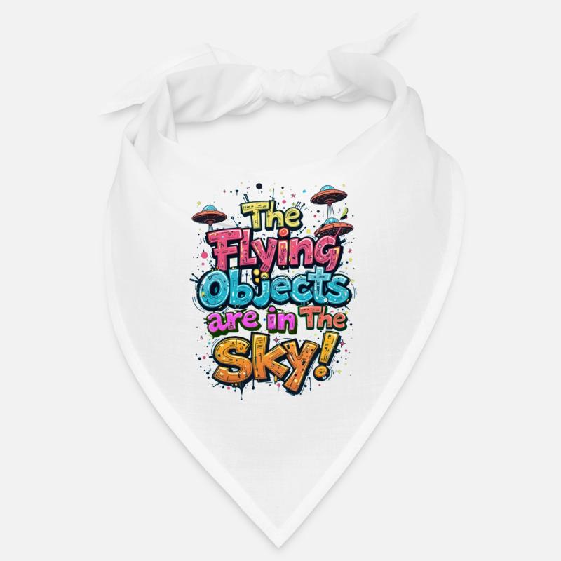 Objets volants dans le ciel Bandana