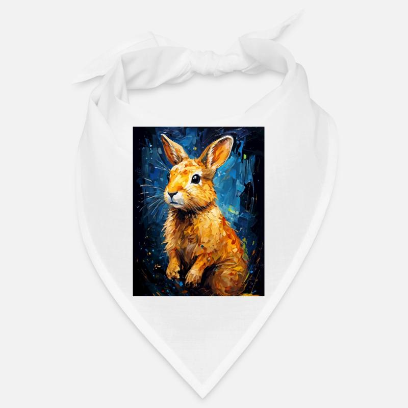 Le lapin dans l’art numérique Bandana