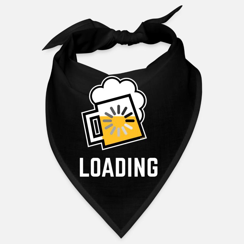 Bier Loading (Bier Wird Geladen / Negativ / \) Bandana