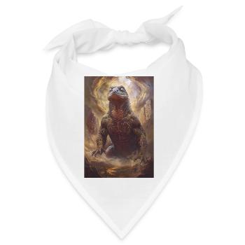 Dirawong Australien Mythologie Geschenk - Bandana - Weiß - Vorne