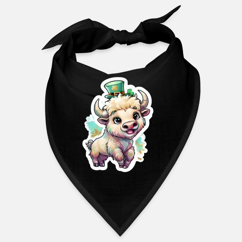 St. Patrick's Day Buffalo Gift Bandana