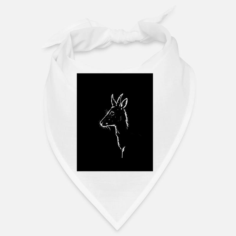 Silhouette einer Antilope Bandana