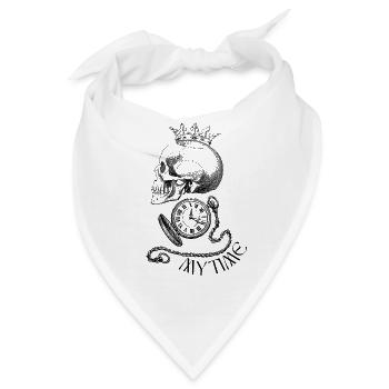 MEINE ZEIT - Bandana - Weiß - Vorne