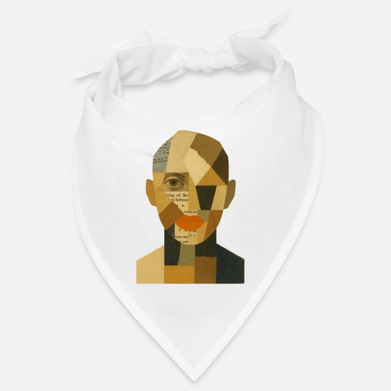 Visage Abstrait Bandana