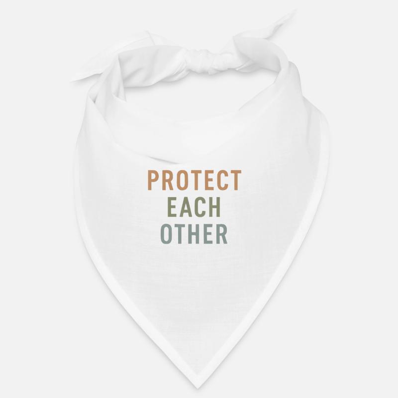 protect each other Geschenk Bandana