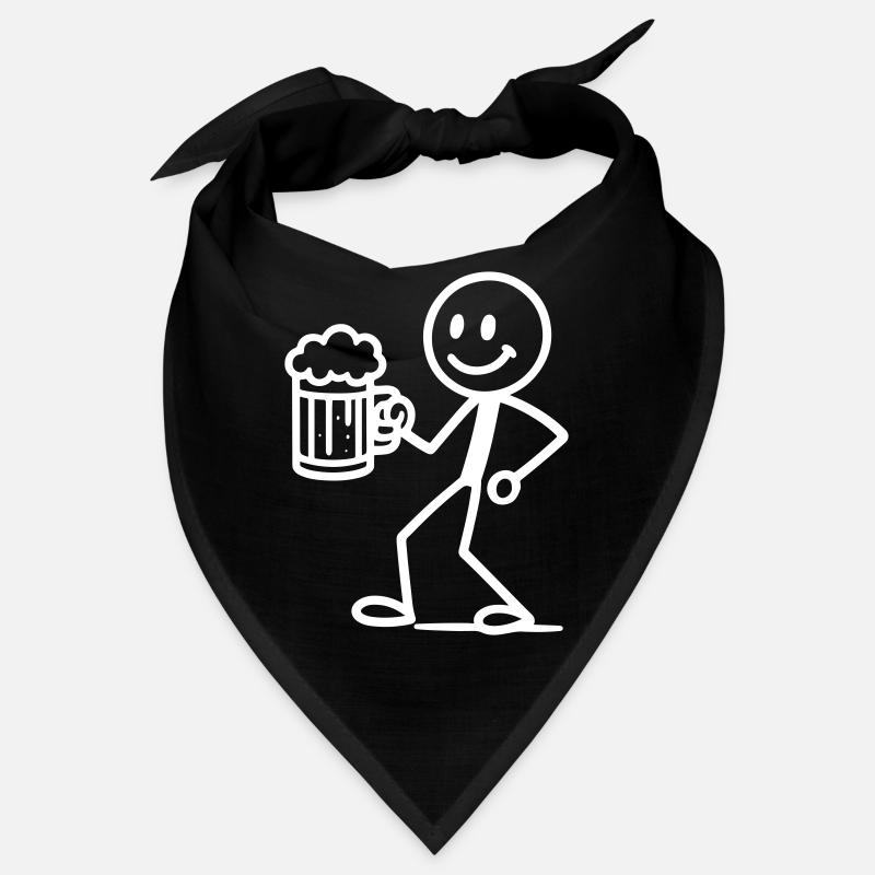 Strichmännchen Bier Bandana