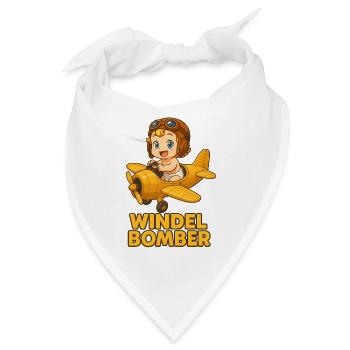 Windel Bomber - Bandana - Weiß - Vorne