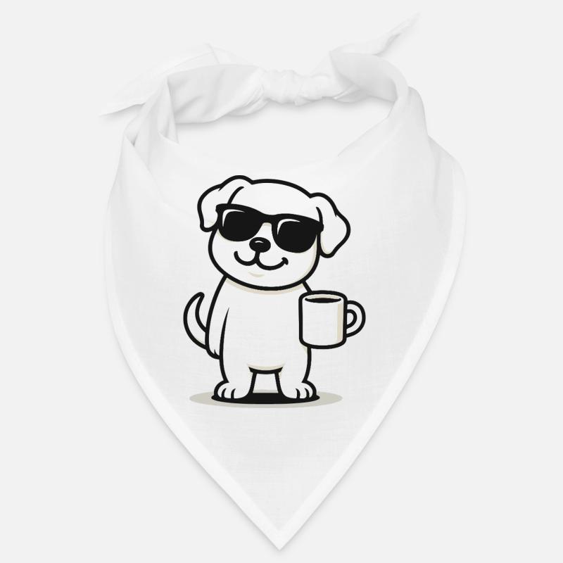 Coffee Pup Bandana