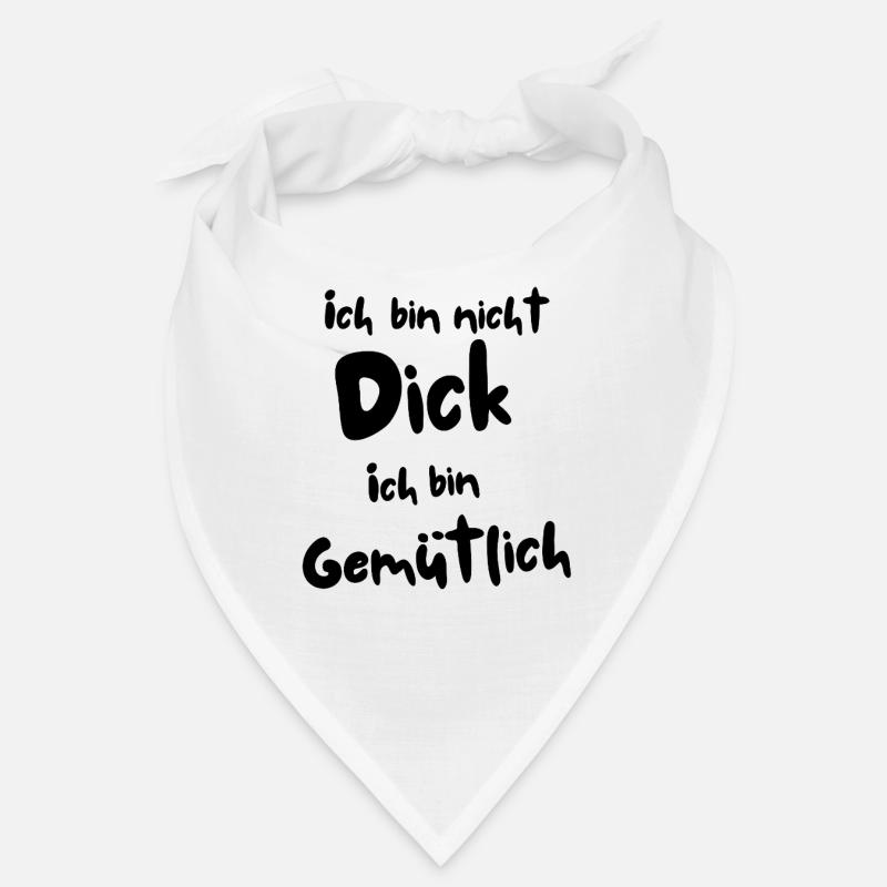 Ich bin nicht dick Bandana