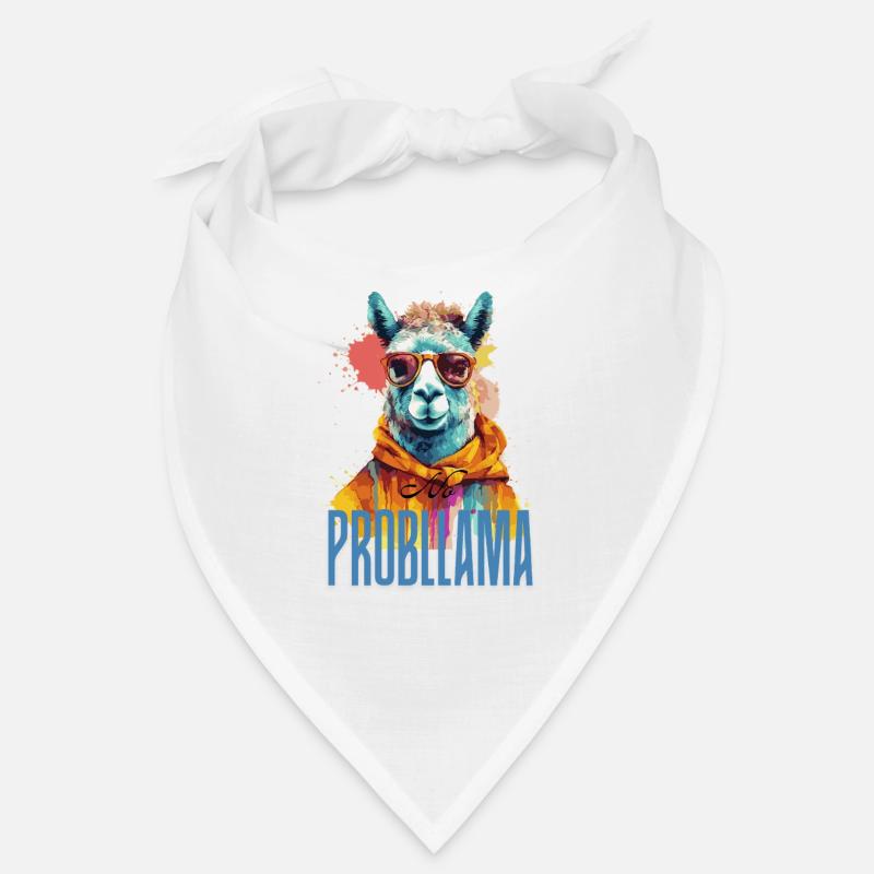 No Probllama Lama No Problem Bandana
