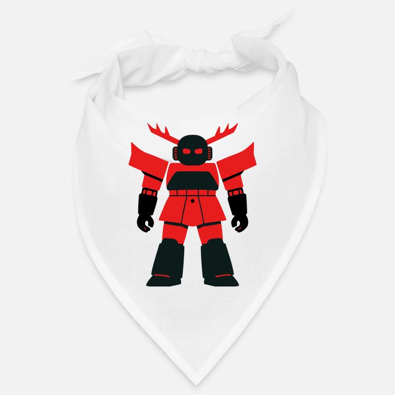 Samurai Robo mit Geweih Bandana