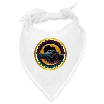 Unterstützen Sie afrikanische Unternehmen - Bandana - Weiß - Vorne