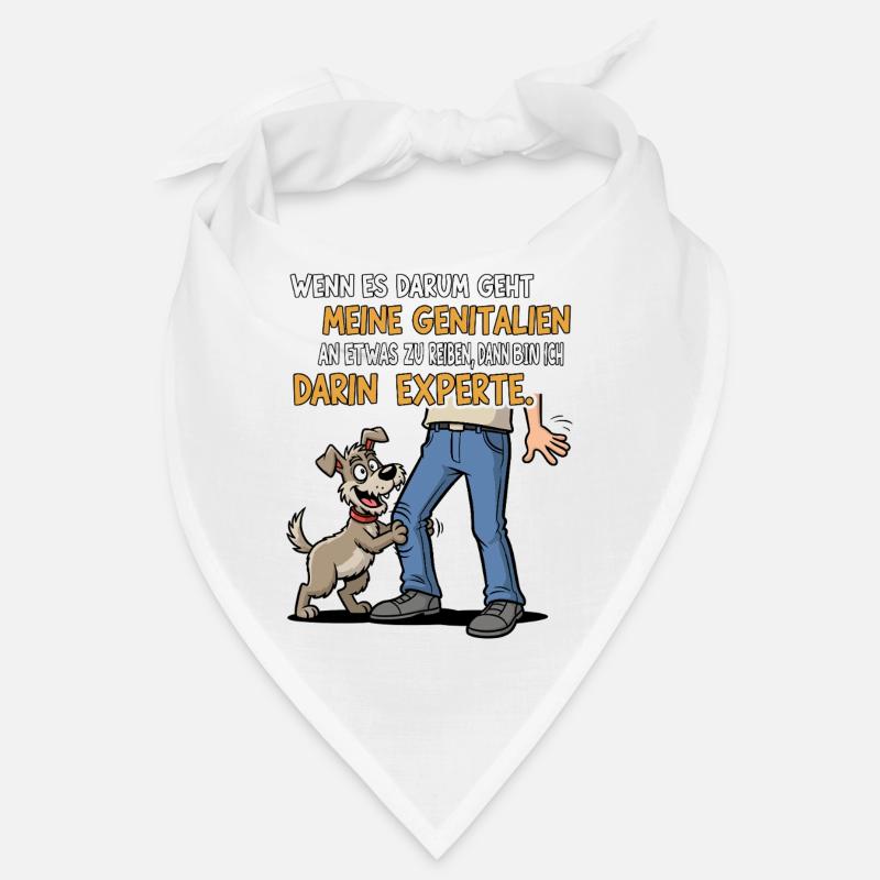 Reib-Experte Hund Bandana