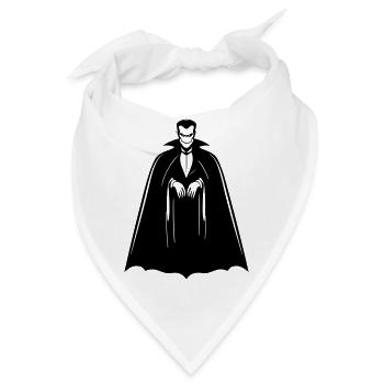 Dracula  - Bandana - Weiß - Vorne
