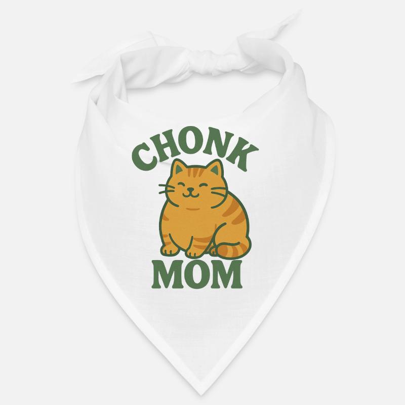Chat roux Chonk Mom Bandana