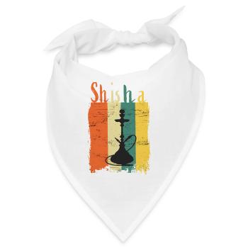 Shisha  - Bandana - Weiß - Vorne