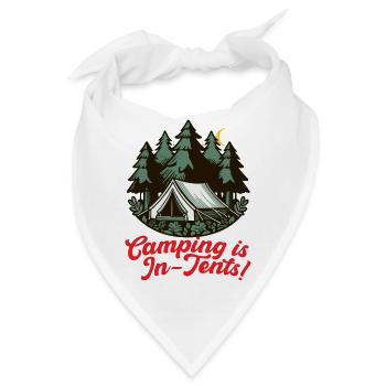Übernachtungszelt Camping - Bandana - Weiß - Vorne