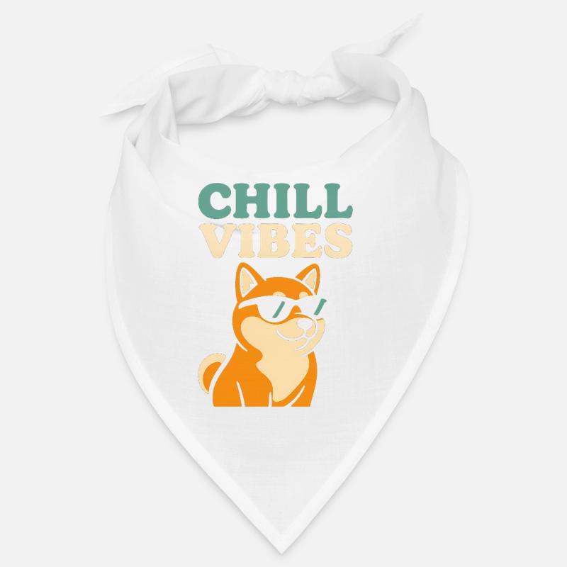 Chill Vibes Shiba Tee Bandana