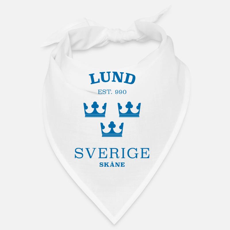 Lund Sverige Suède Bandana