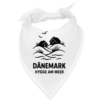 Dänemark Hygge - Bandana - Weiß - Vorne