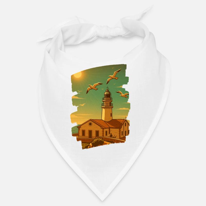 Far de Capdepera - Cala Ratjada - Bandana - Weiß