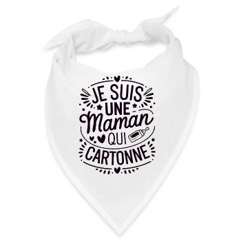 Ich bin eine erfolgreiche Mutter - Bandana - Weiß - Vorne