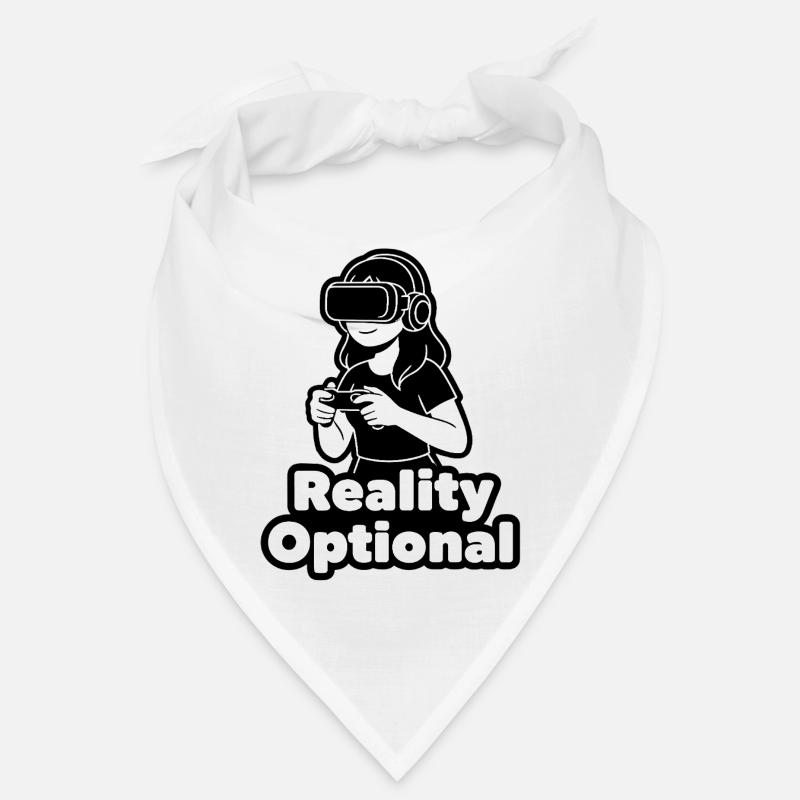 Reality Optional VR Illustration Bandana